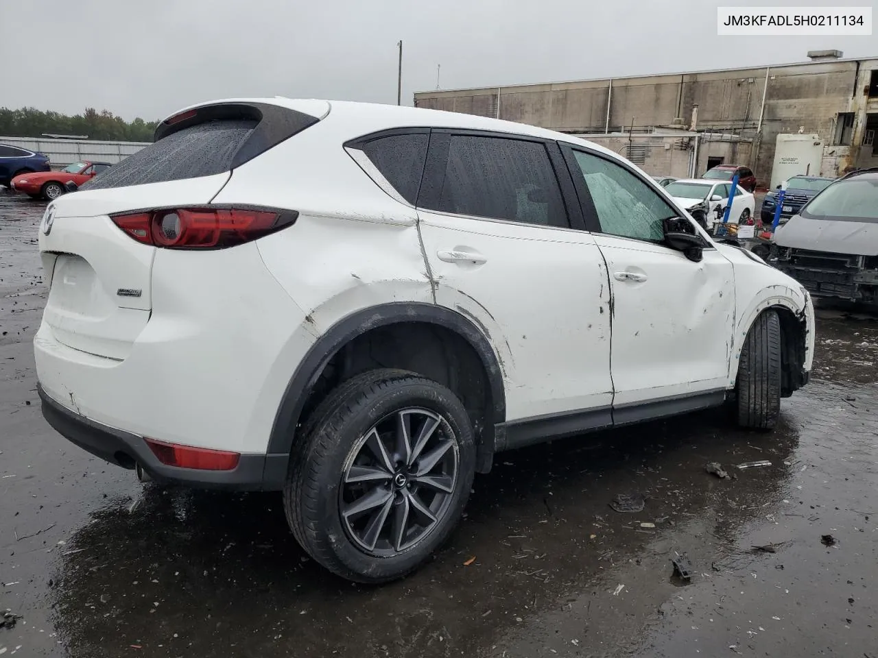 2017 Mazda Cx-5 Grand Touring VIN: JM3KFADL5H0211134 Lot: 72888234