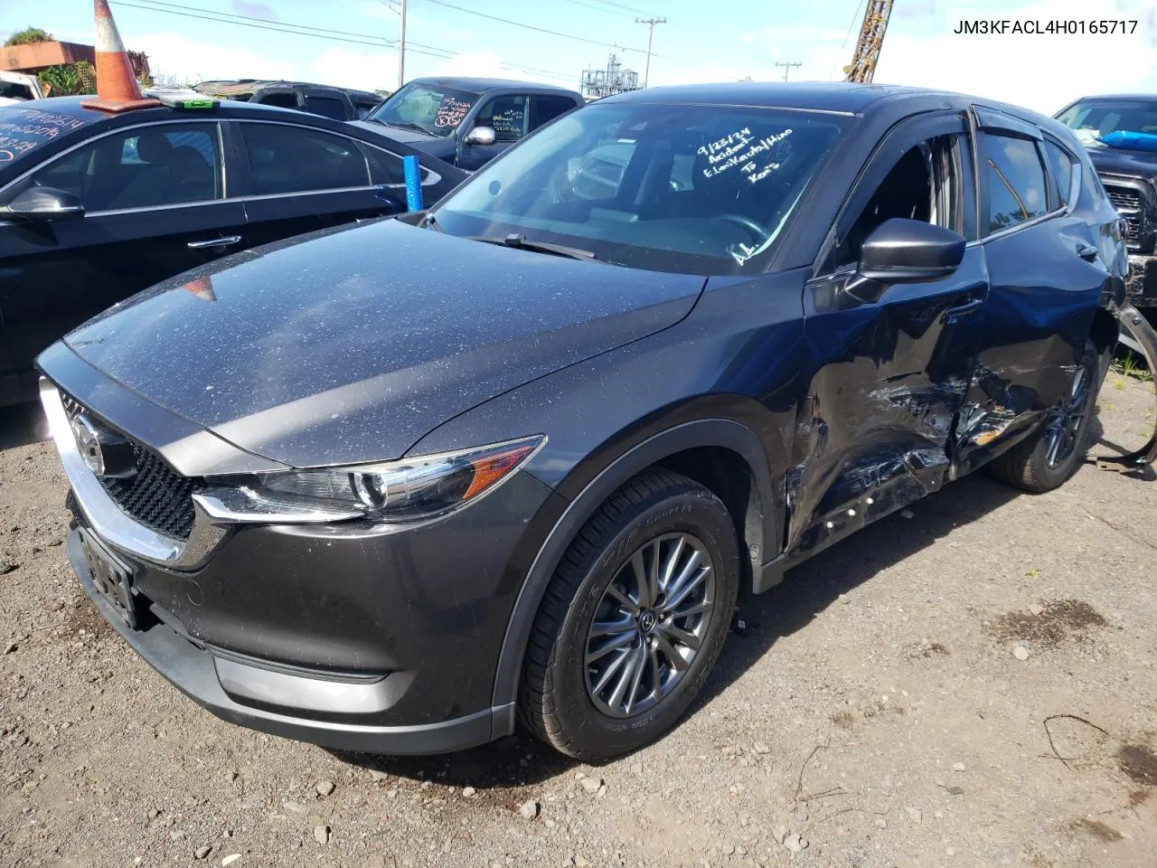 2017 Mazda Cx-5 Touring VIN: JM3KFACL4H0165717 Lot: 72991954