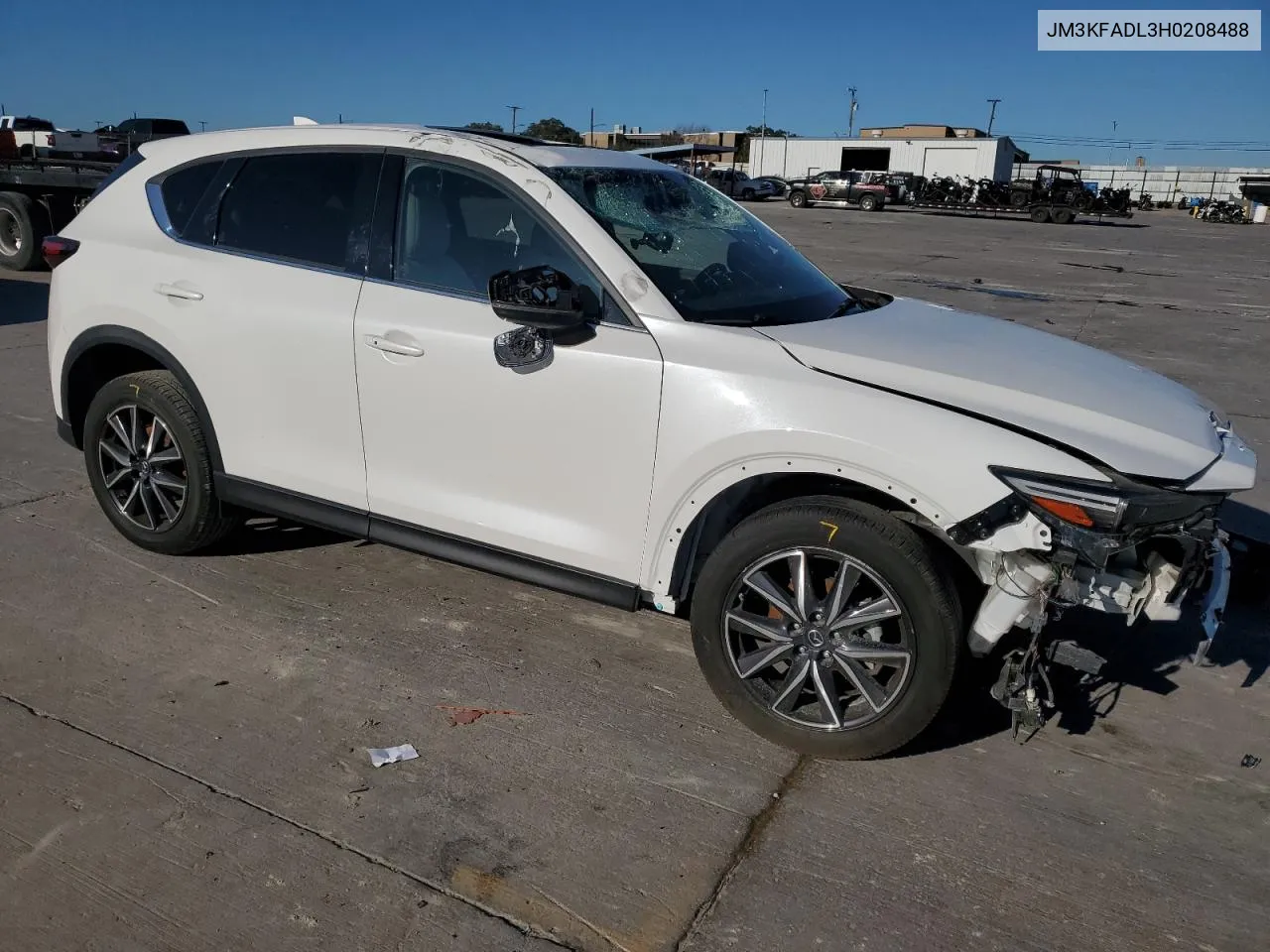 JM3KFADL3H0208488 2017 Mazda Cx-5 Grand Touring