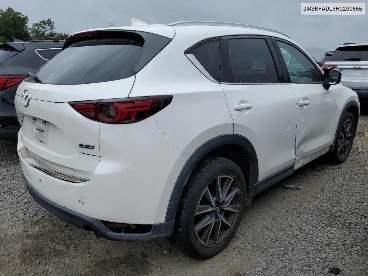 2017 Mazda Cx-5 Grand Touring VIN: JM3KFADL3H0200665 Lot: 73838024