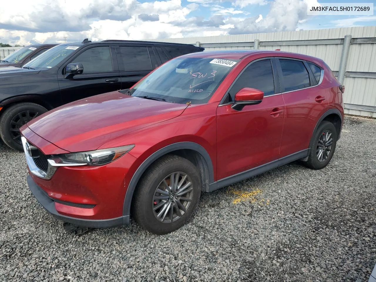 JM3KFACL5H0172689 2017 Mazda Cx-5 Touring