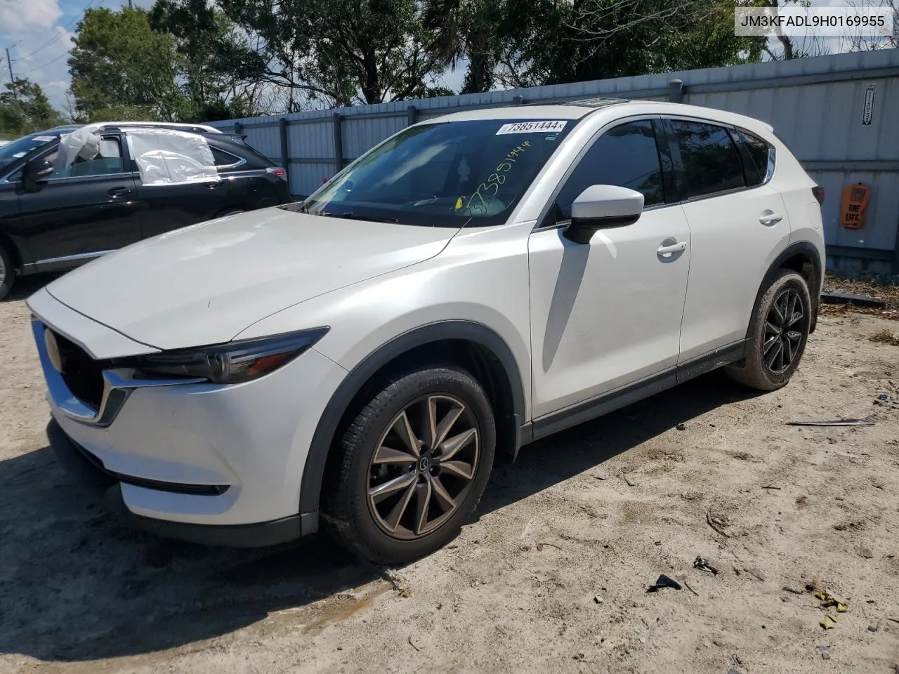 2017 Mazda Cx-5 Grand Touring VIN: JM3KFADL9H0169955 Lot: 73851444