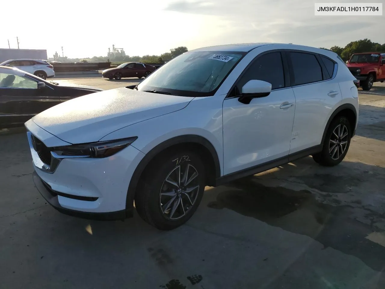 2017 Mazda Cx-5 Grand Touring VIN: JM3KFADL1H0117784 Lot: 73852734