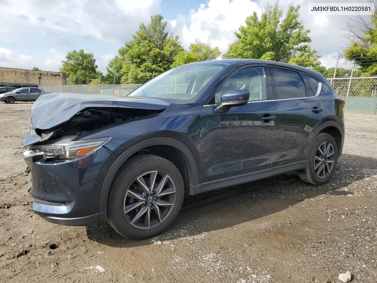 2017 Mazda Cx-5 Grand Touring VIN: JM3KFBDL1H0220581 Lot: 73862194