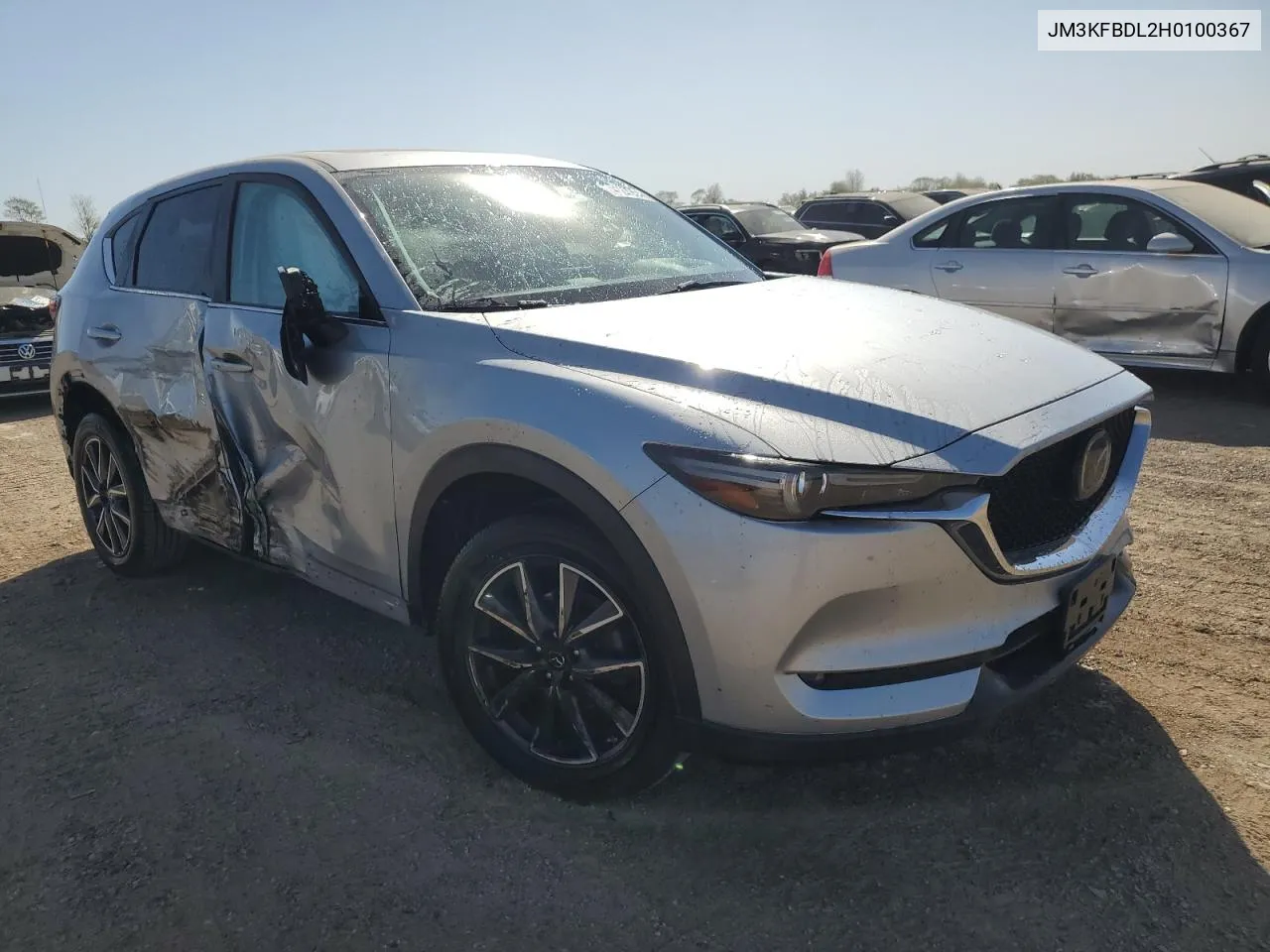 2017 Mazda Cx-5 Grand Touring VIN: JM3KFBDL2H0100367 Lot: 74127254