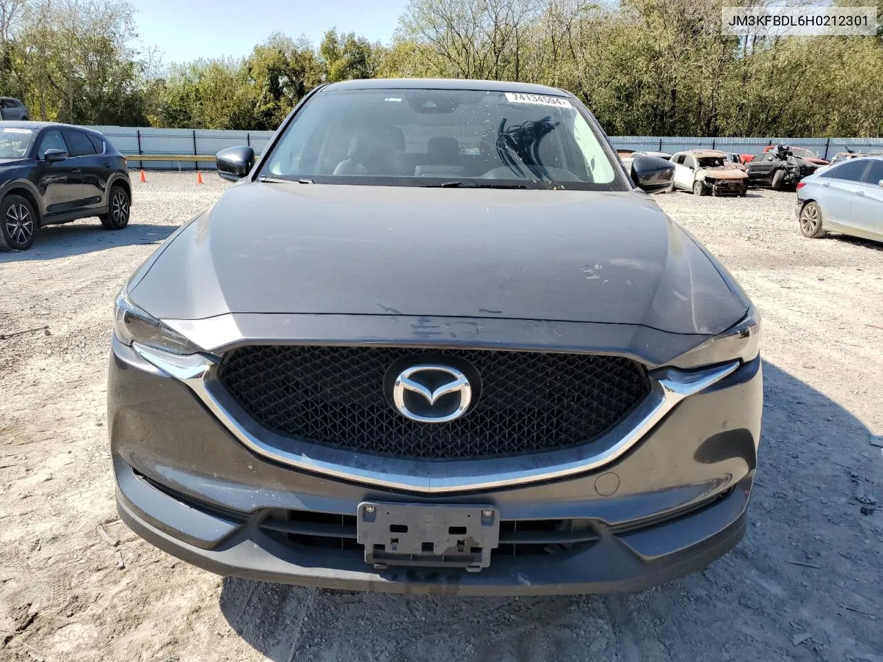 2017 Mazda Cx-5 Grand Touring VIN: JM3KFBDL6H0212301 Lot: 74134594