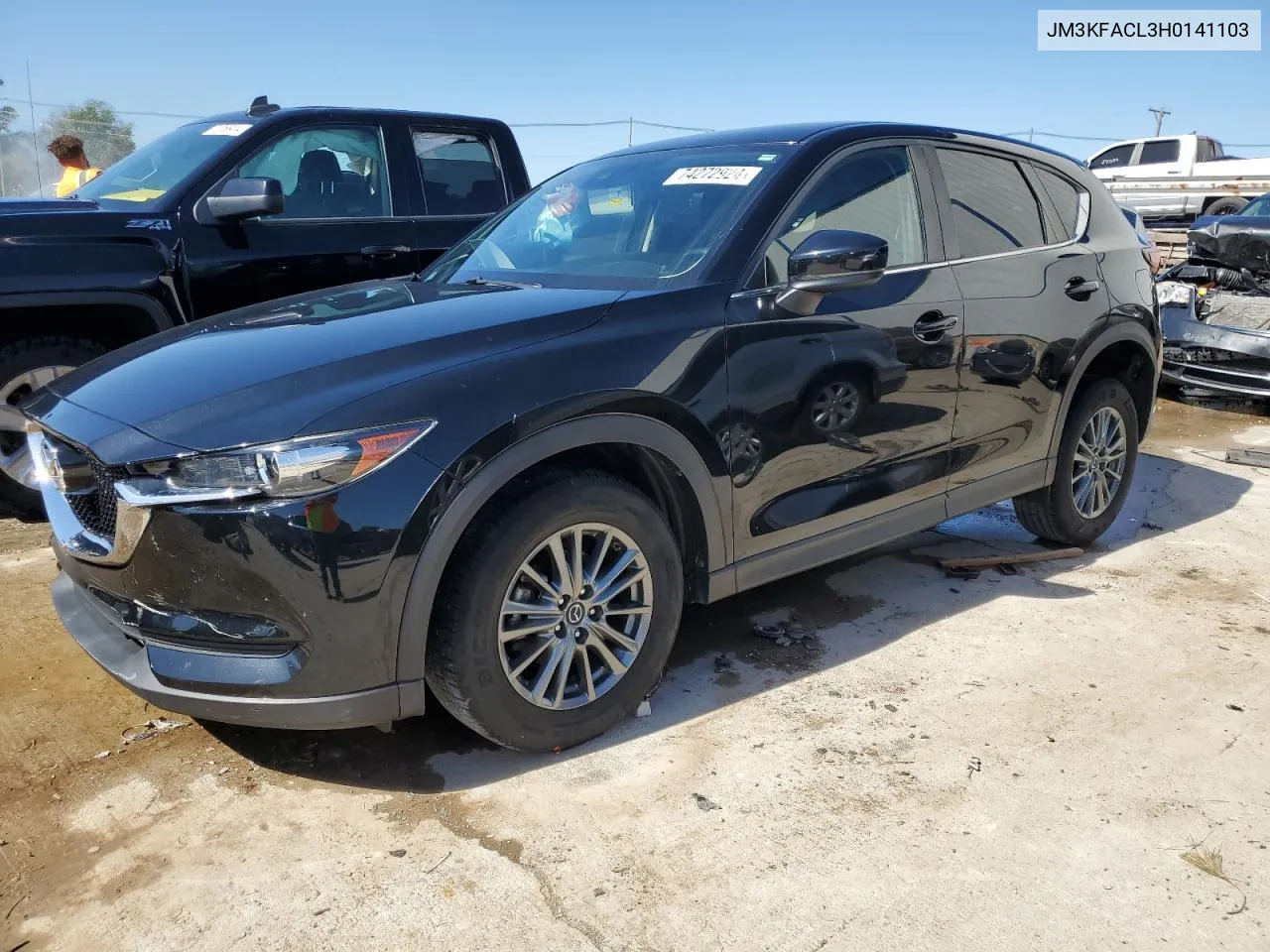 JM3KFACL3H0141103 2017 Mazda Cx-5 Touring