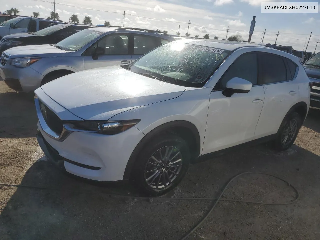 2017 Mazda Cx-5 Touring VIN: JM3KFACLXH0227010 Lot: 74429104