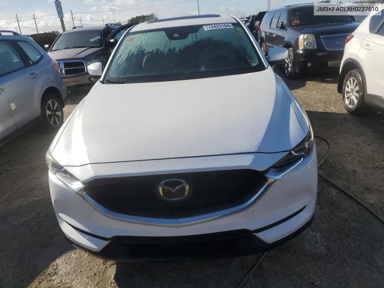 JM3KFACLXH0227010 2017 Mazda Cx-5 Touring