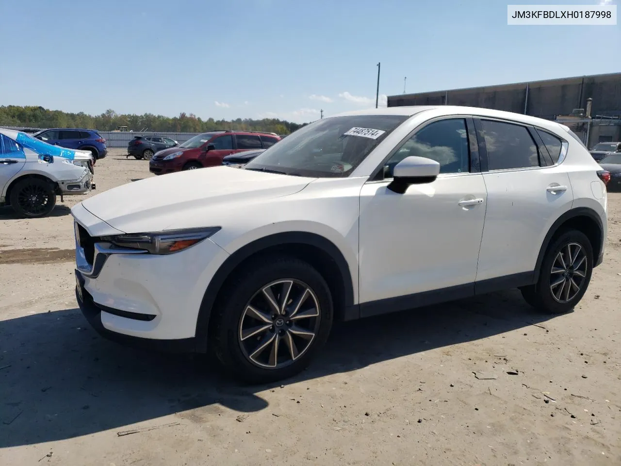 JM3KFBDLXH0187998 2017 Mazda Cx-5 Grand Touring