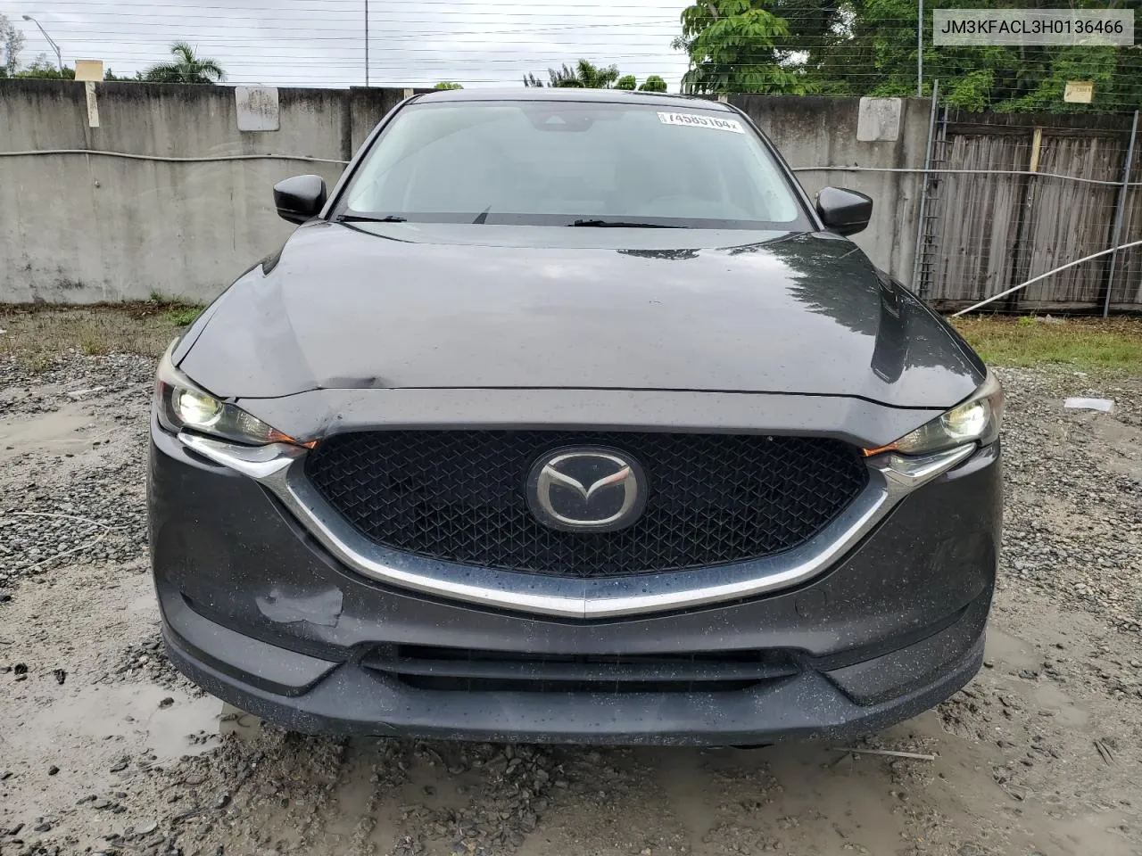 2017 Mazda Cx-5 Touring VIN: JM3KFACL3H0136466 Lot: 74585164