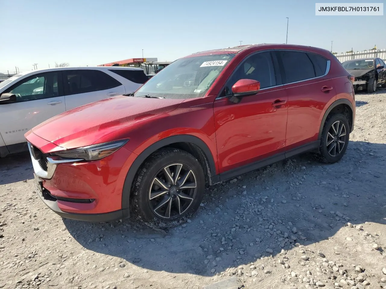 2017 Mazda Cx-5 Grand Touring VIN: JM3KFBDL7H0131761 Lot: 74924154