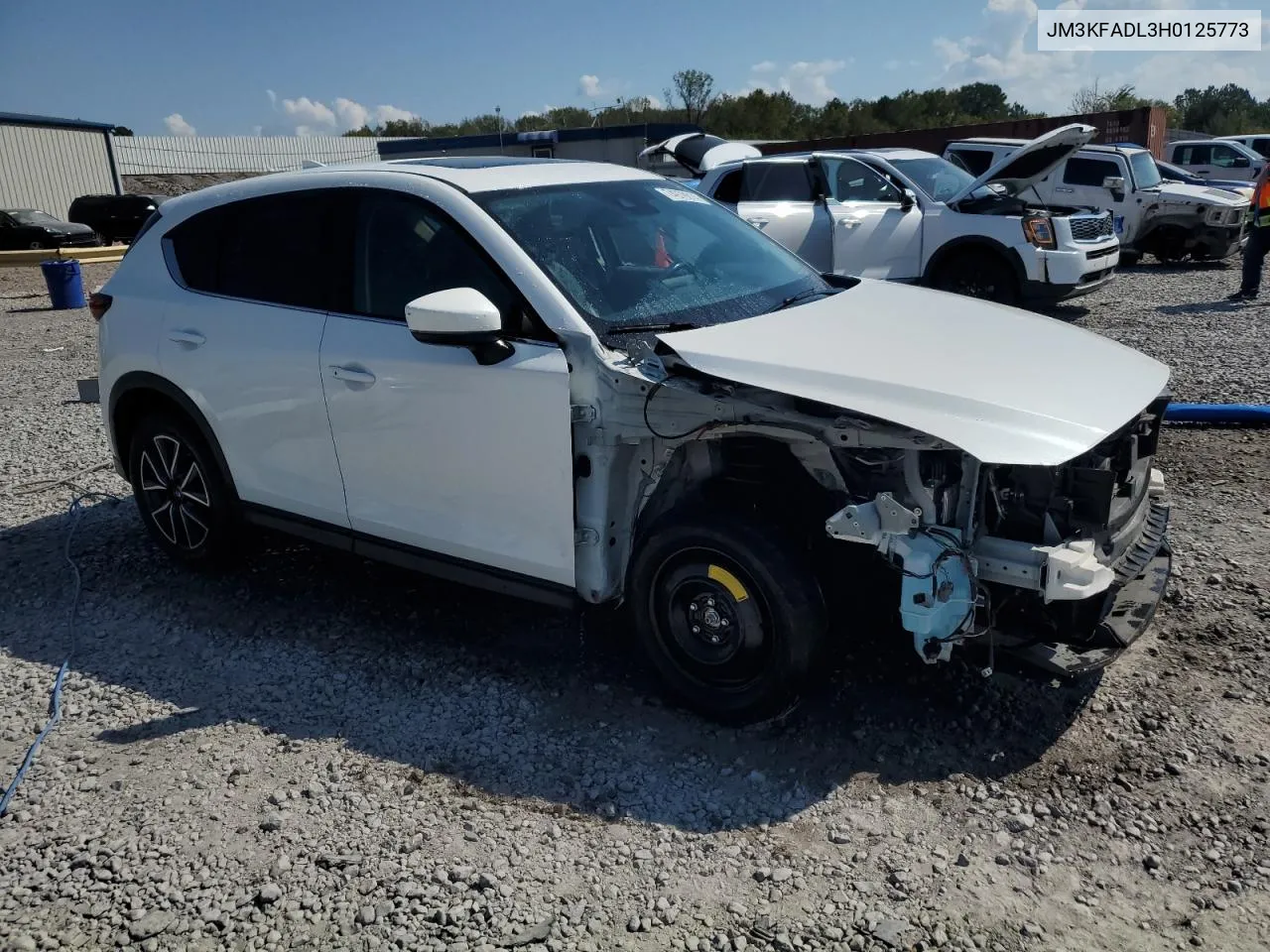 JM3KFADL3H0125773 2017 Mazda Cx-5 Grand Touring