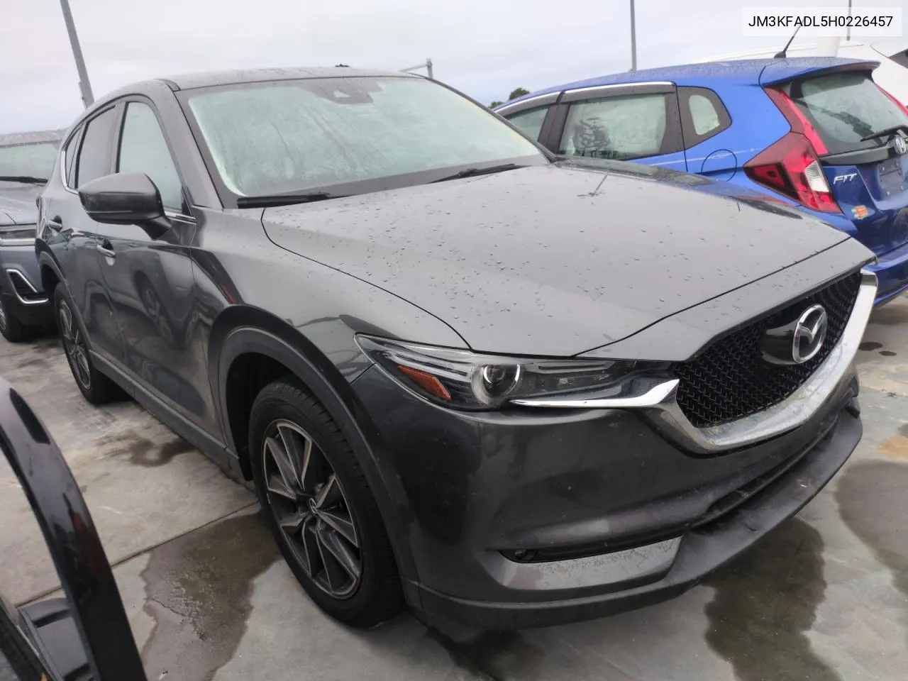 2017 Mazda Cx-5 Grand Touring VIN: JM3KFADL5H0226457 Lot: 75126854