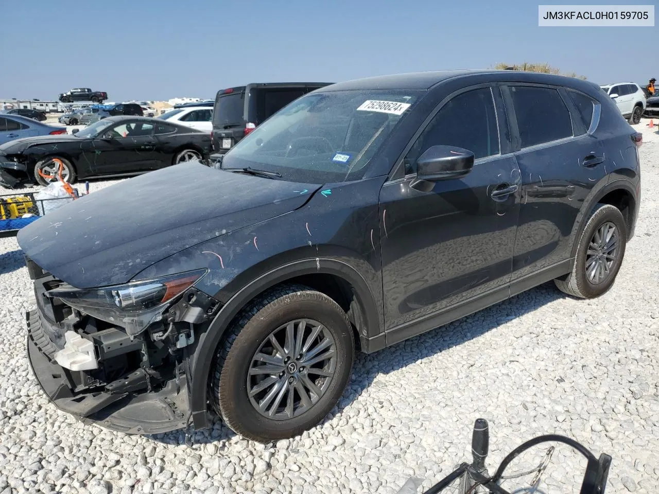 2017 Mazda Cx-5 Touring VIN: JM3KFACL0H0159705 Lot: 75298624