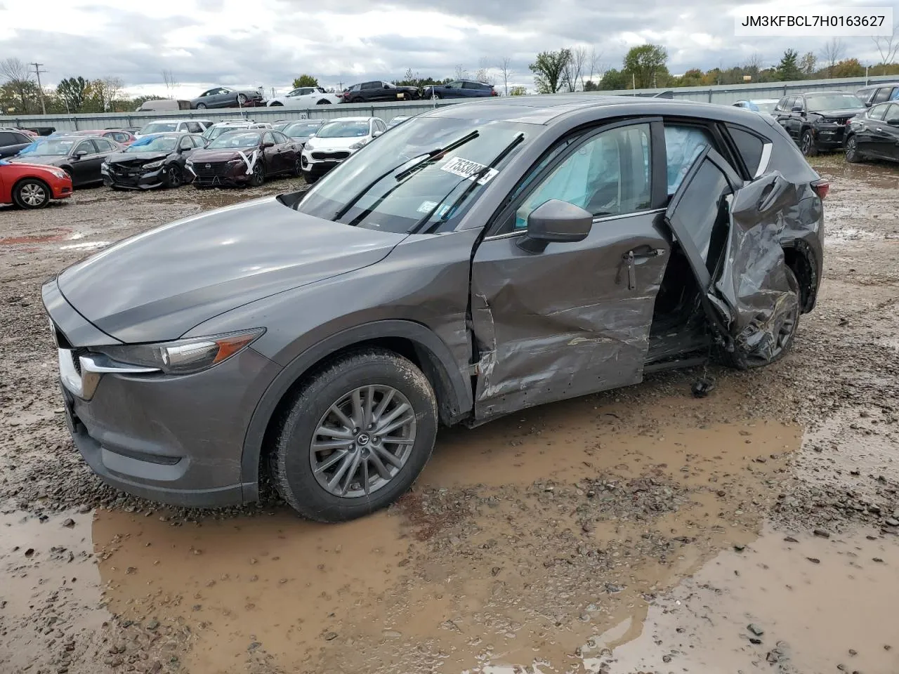 2017 Mazda Cx-5 Touring VIN: JM3KFBCL7H0163627 Lot: 75330934