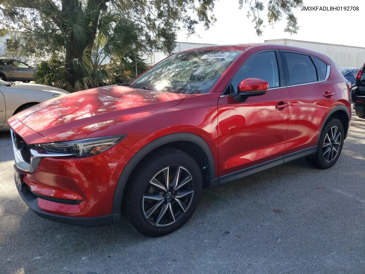 2017 Mazda Cx-5 Grand Touring VIN: JM3KFADL8H0192708 Lot: 75334544