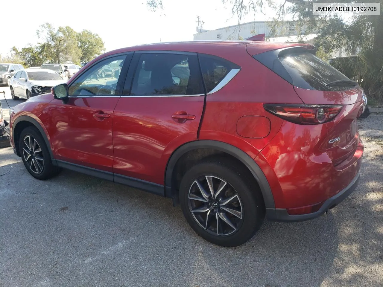 2017 Mazda Cx-5 Grand Touring VIN: JM3KFADL8H0192708 Lot: 75334544