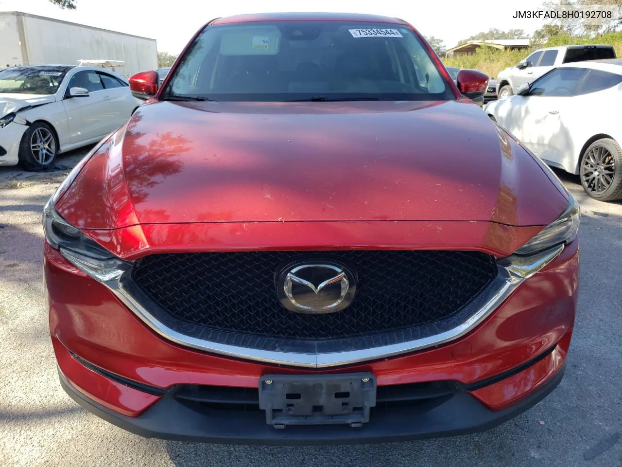 2017 Mazda Cx-5 Grand Touring VIN: JM3KFADL8H0192708 Lot: 75334544