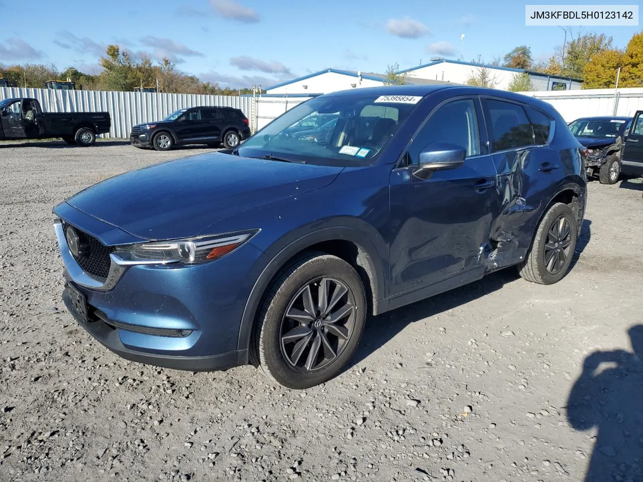 2017 Mazda Cx-5 Grand Touring VIN: JM3KFBDL5H0123142 Lot: 75395854