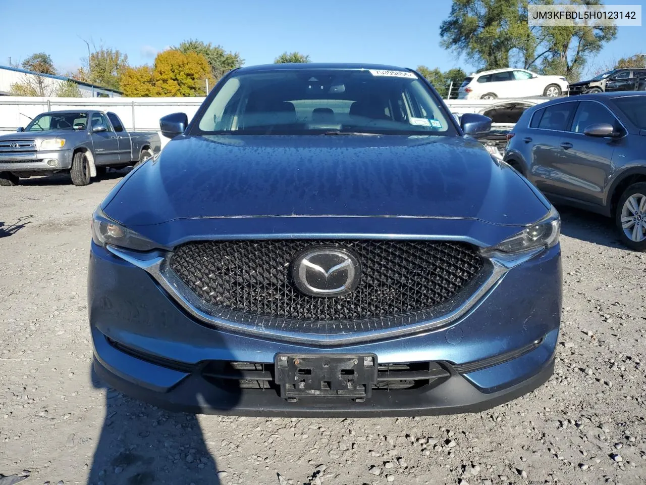 2017 Mazda Cx-5 Grand Touring VIN: JM3KFBDL5H0123142 Lot: 75395854