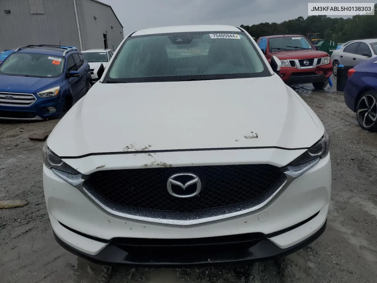 JM3KFABL5H0138303 2017 Mazda Cx-5 Sport