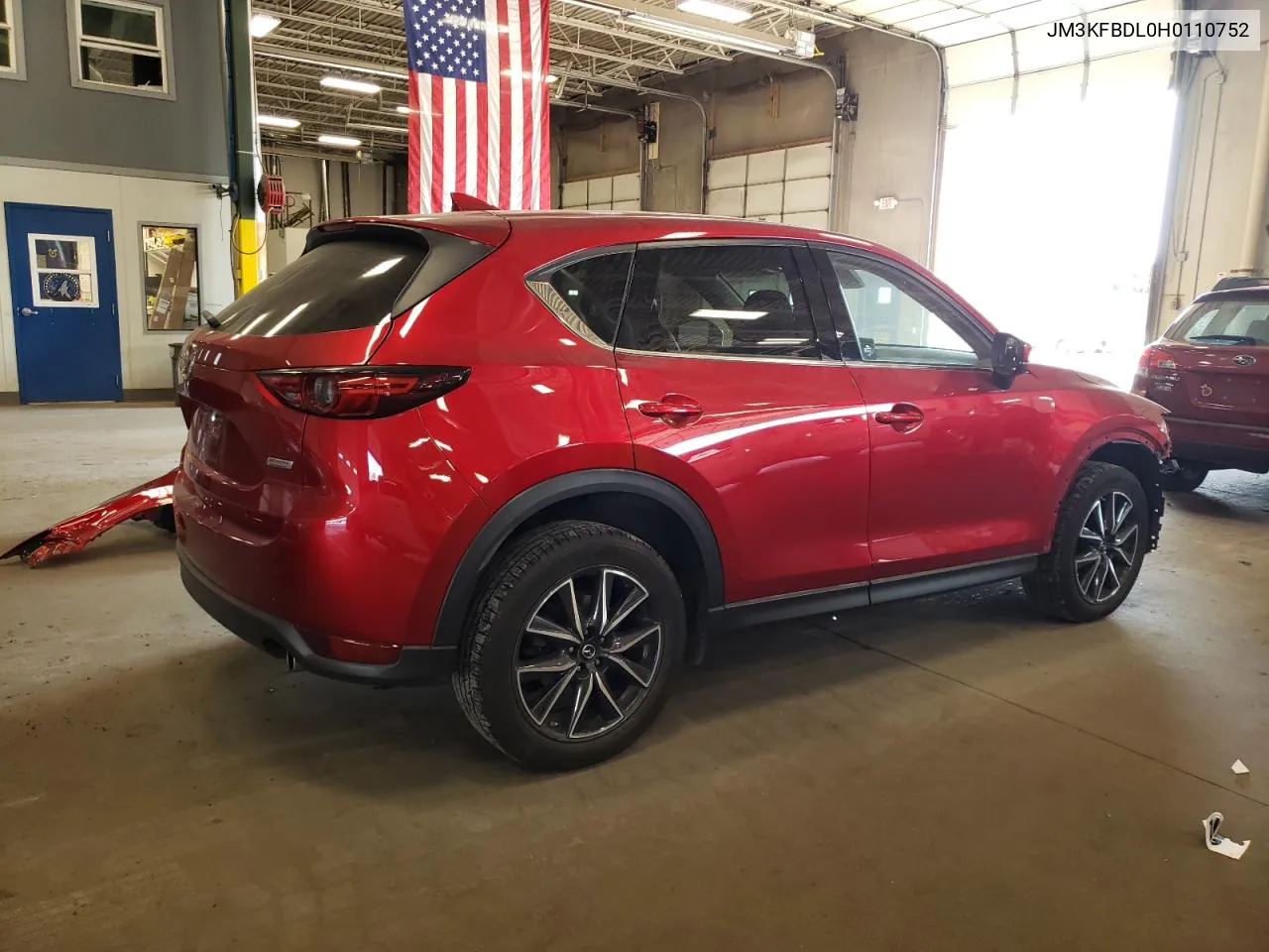 2017 Mazda Cx-5 Grand Touring VIN: JM3KFBDL0H0110752 Lot: 75478094