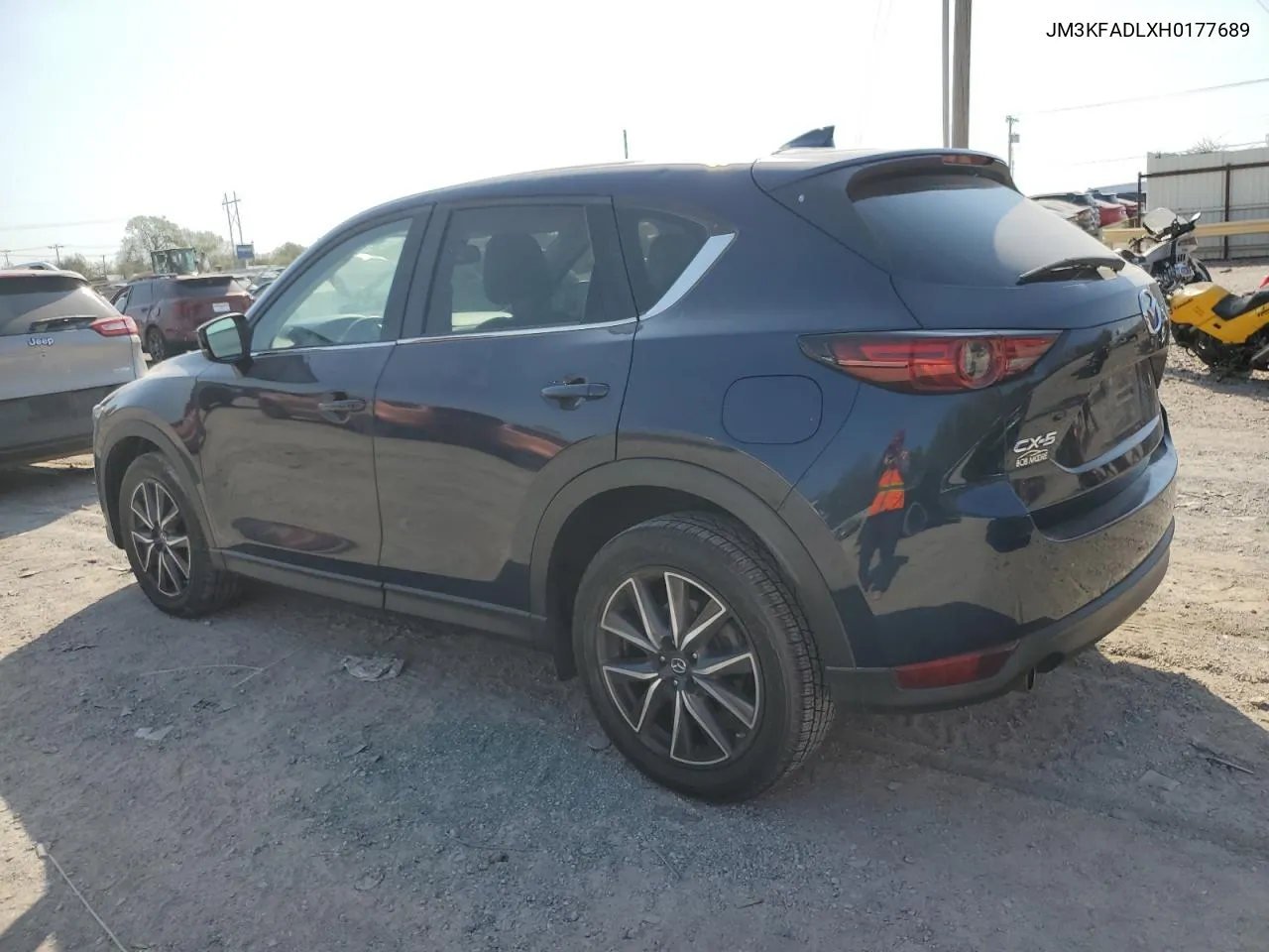 2017 Mazda Cx-5 Grand Touring VIN: JM3KFADLXH0177689 Lot: 75695394