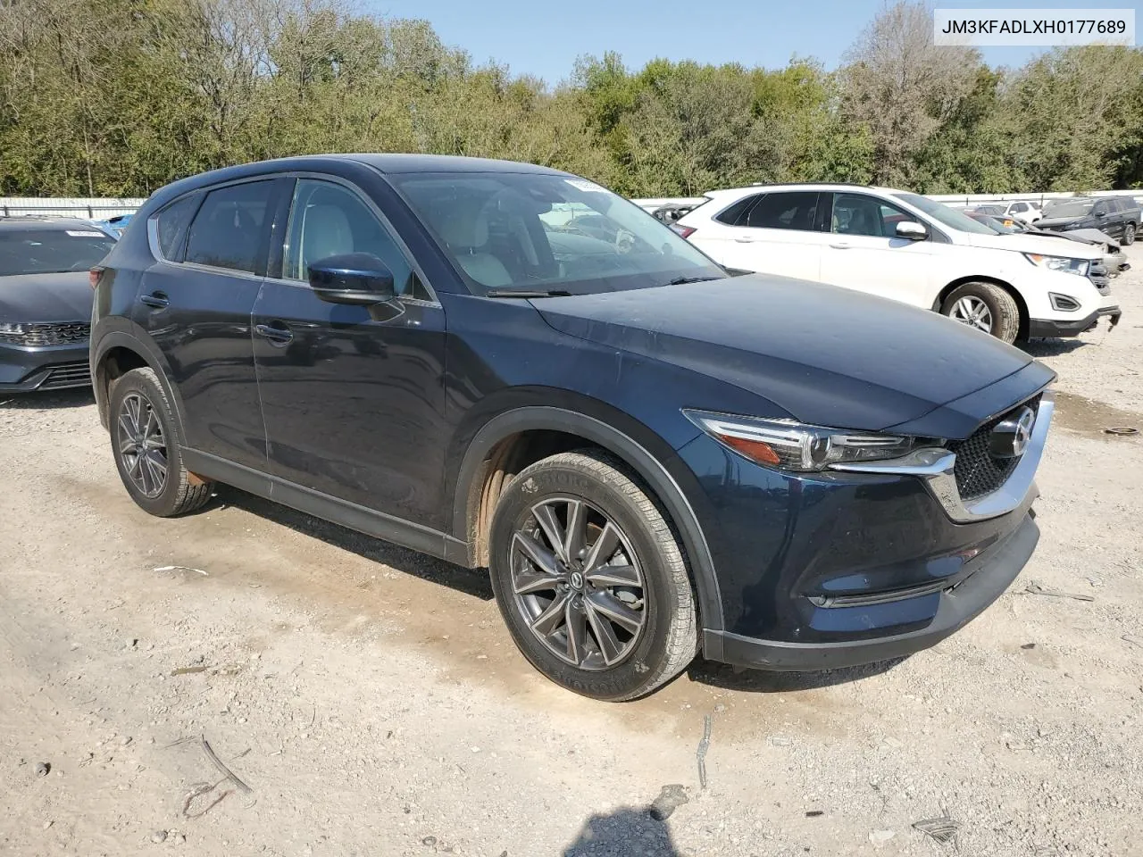 2017 Mazda Cx-5 Grand Touring VIN: JM3KFADLXH0177689 Lot: 75695394