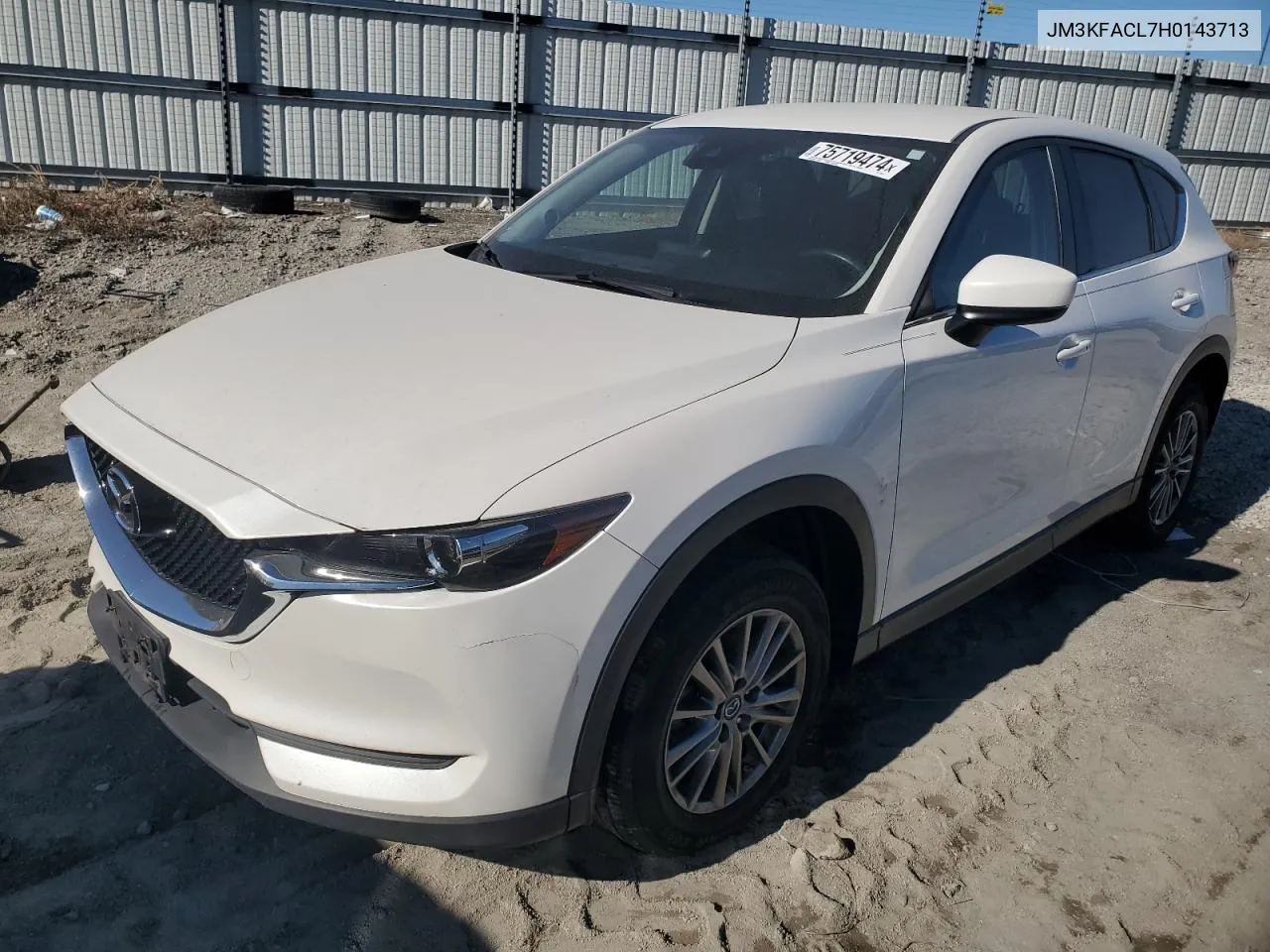 2017 Mazda Cx-5 Touring VIN: JM3KFACL7H0143713 Lot: 75719474