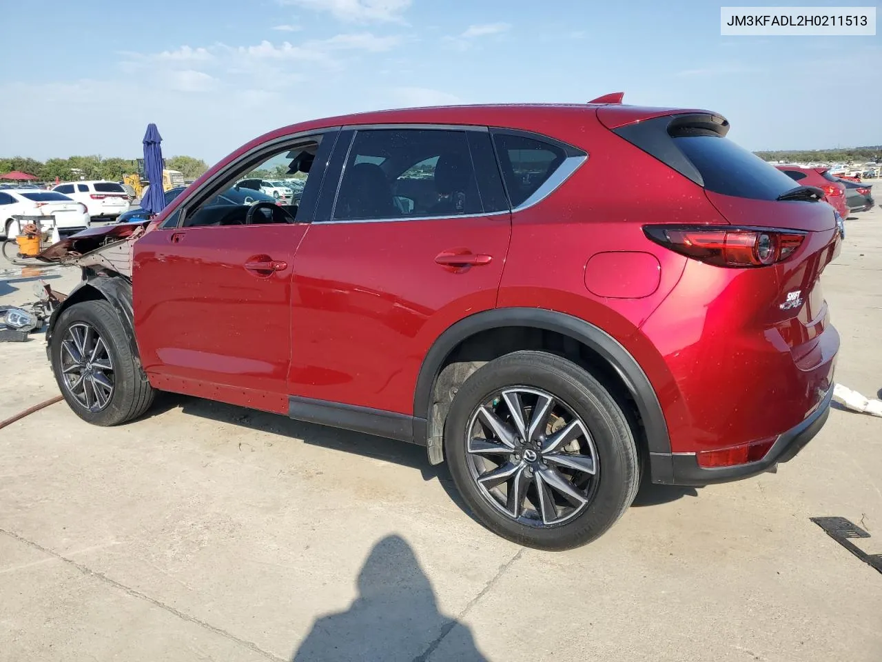 2017 Mazda Cx-5 Grand Touring VIN: JM3KFADL2H0211513 Lot: 75751604