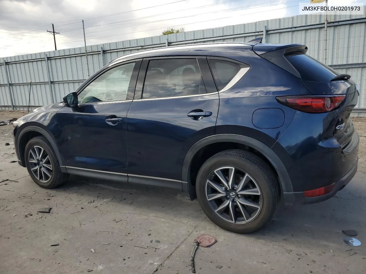 2017 Mazda Cx-5 Grand Touring VIN: JM3KFBDL0H0201973 Lot: 75768624