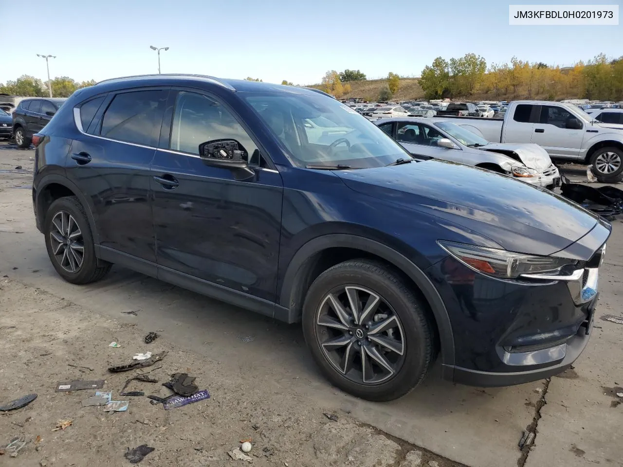 2017 Mazda Cx-5 Grand Touring VIN: JM3KFBDL0H0201973 Lot: 75768624