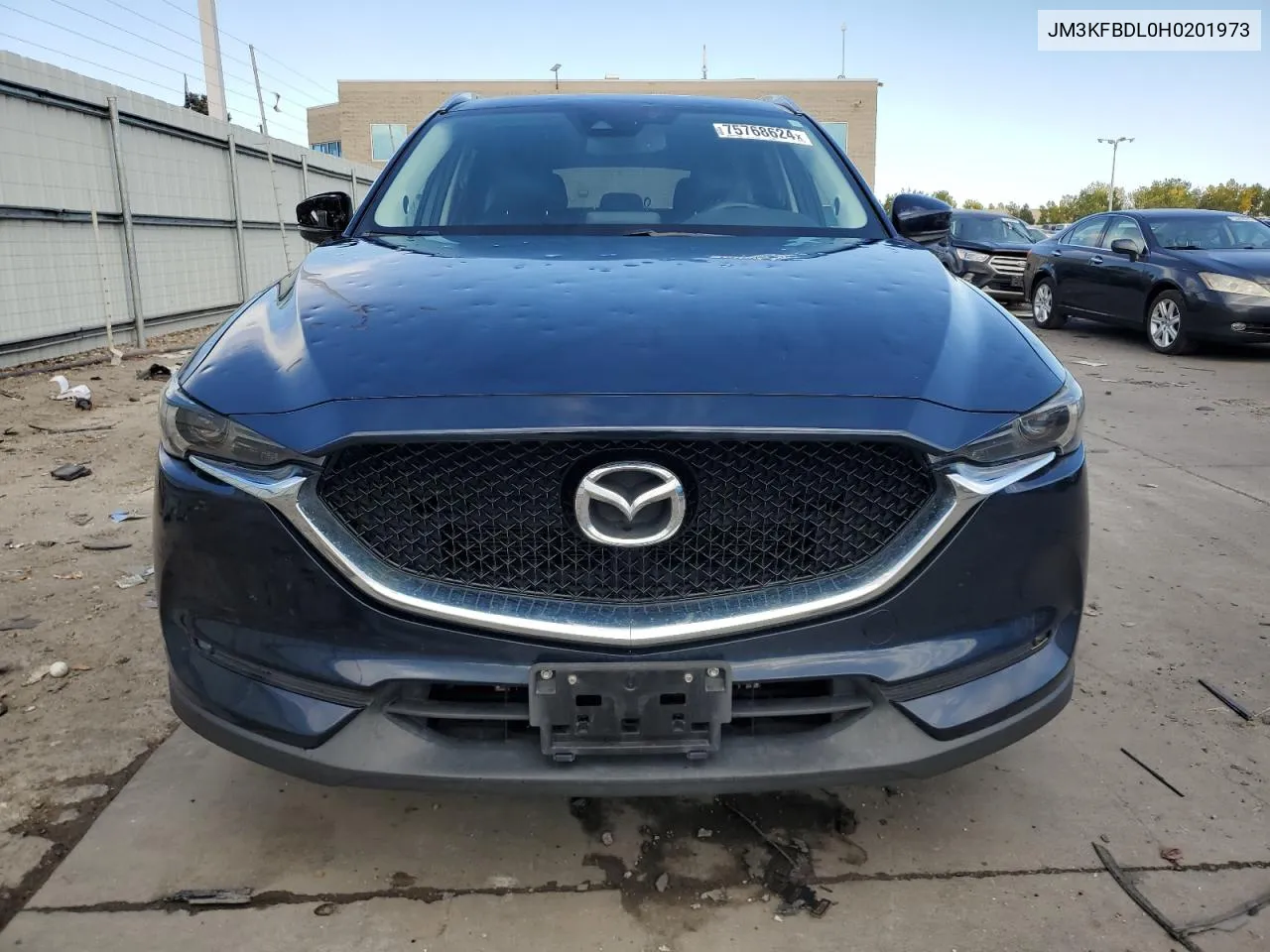 2017 Mazda Cx-5 Grand Touring VIN: JM3KFBDL0H0201973 Lot: 75768624