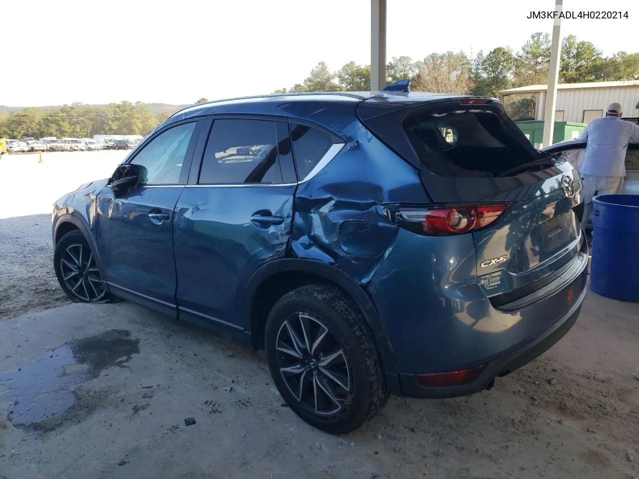 2017 Mazda Cx-5 Grand Touring VIN: JM3KFADL4H0220214 Lot: 75776884