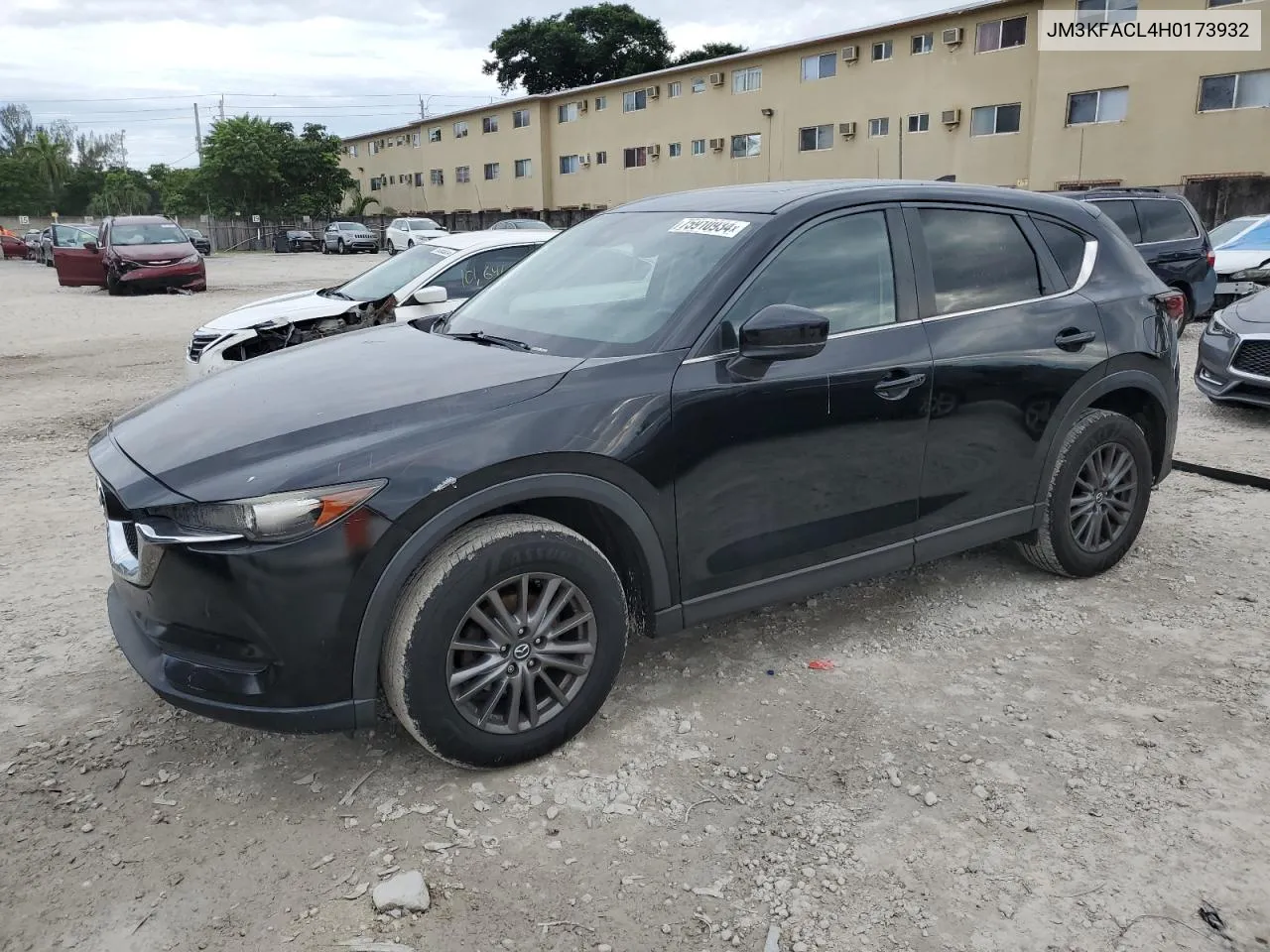 2017 Mazda Cx-5 Touring VIN: JM3KFACL4H0173932 Lot: 75910934