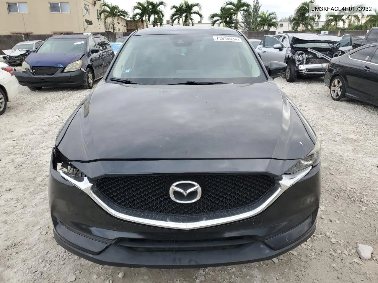 2017 Mazda Cx-5 Touring VIN: JM3KFACL4H0173932 Lot: 75910934