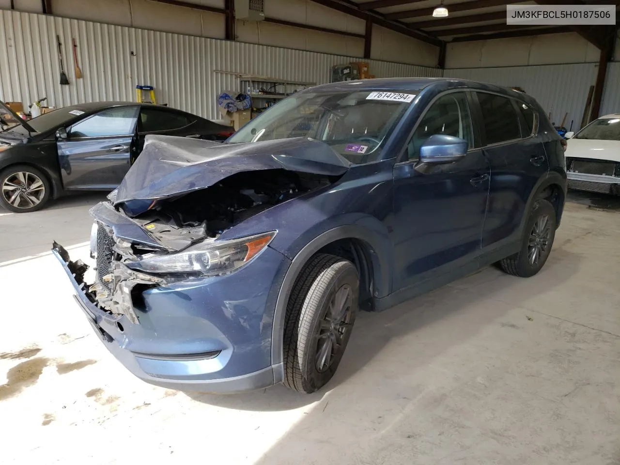 2017 Mazda Cx-5 Touring VIN: JM3KFBCL5H0187506 Lot: 76147294