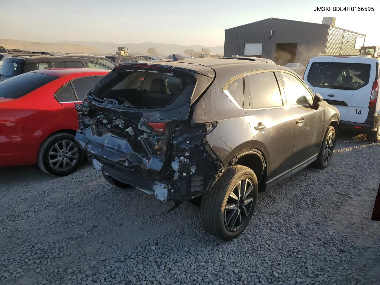 2017 Mazda Cx-5 Grand Touring VIN: JM3KFBDL4H0166595 Lot: 76180594