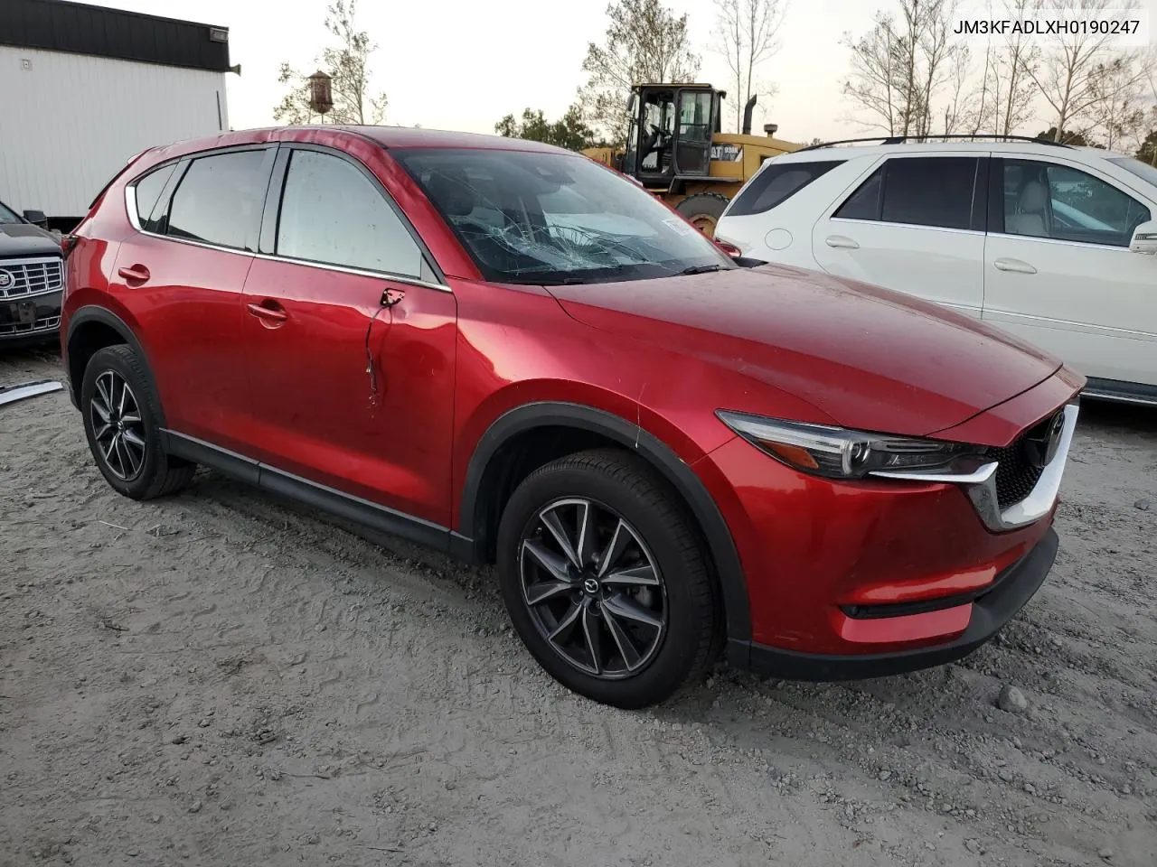 2017 Mazda Cx-5 Grand Touring VIN: JM3KFADLXH0190247 Lot: 76832094