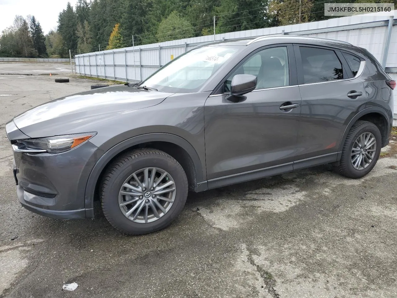 2017 Mazda Cx-5 Touring VIN: JM3KFBCL5H0215160 Lot: 77166514