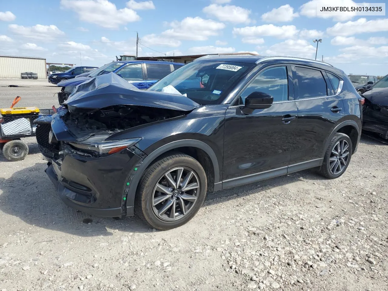 2017 Mazda Cx-5 Grand Touring VIN: JM3KFBDL5H0134335 Lot: 77395884