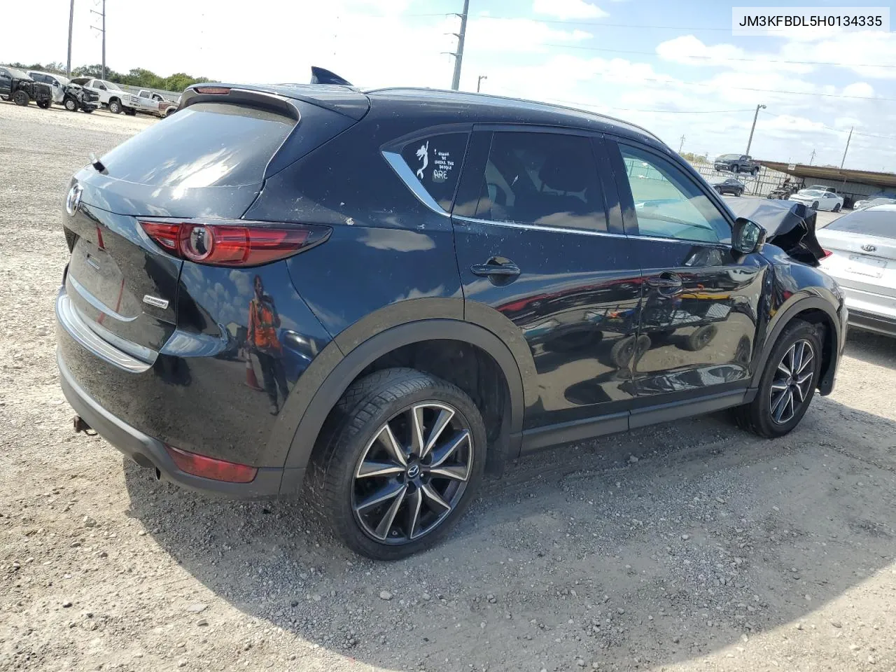 2017 Mazda Cx-5 Grand Touring VIN: JM3KFBDL5H0134335 Lot: 77395884