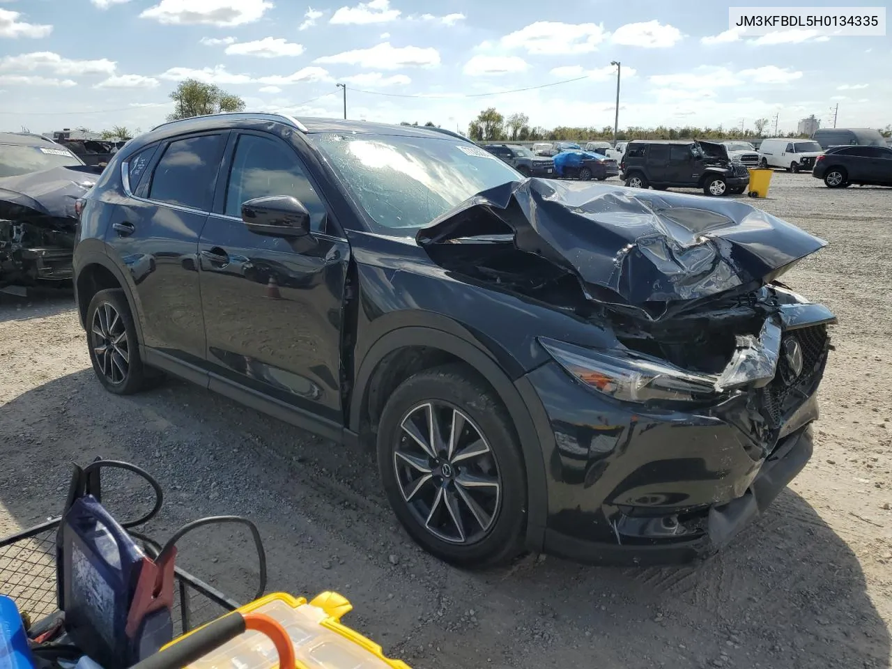 2017 Mazda Cx-5 Grand Touring VIN: JM3KFBDL5H0134335 Lot: 77395884