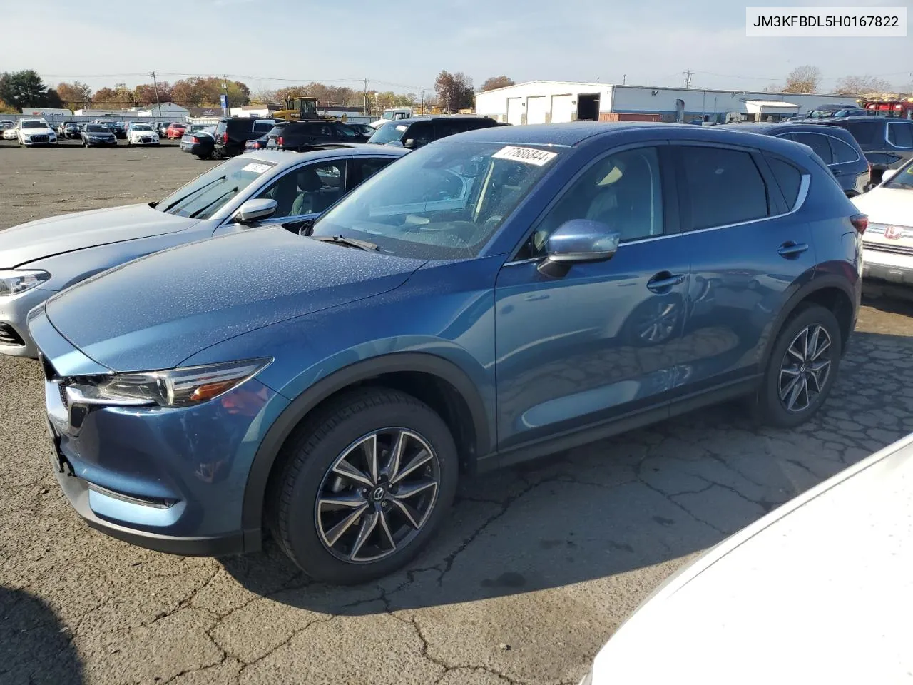 2017 Mazda Cx-5 Grand Touring VIN: JM3KFBDL5H0167822 Lot: 77686844