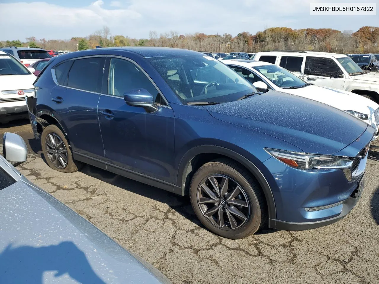 2017 Mazda Cx-5 Grand Touring VIN: JM3KFBDL5H0167822 Lot: 77686844