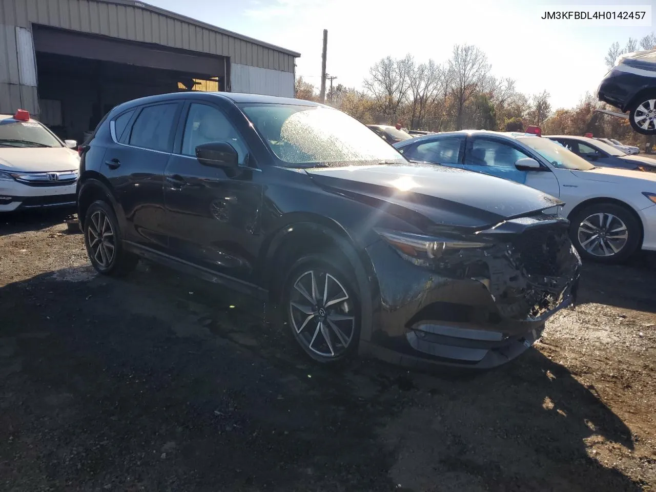 2017 Mazda Cx-5 Grand Touring VIN: JM3KFBDL4H0142457 Lot: 77954284