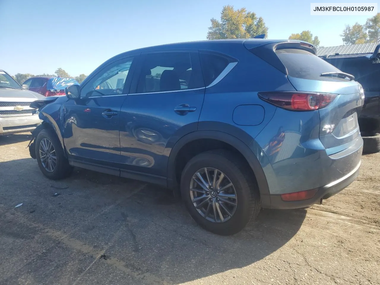 2017 Mazda Cx-5 Touring VIN: JM3KFBCL0H0105987 Lot: 77996304