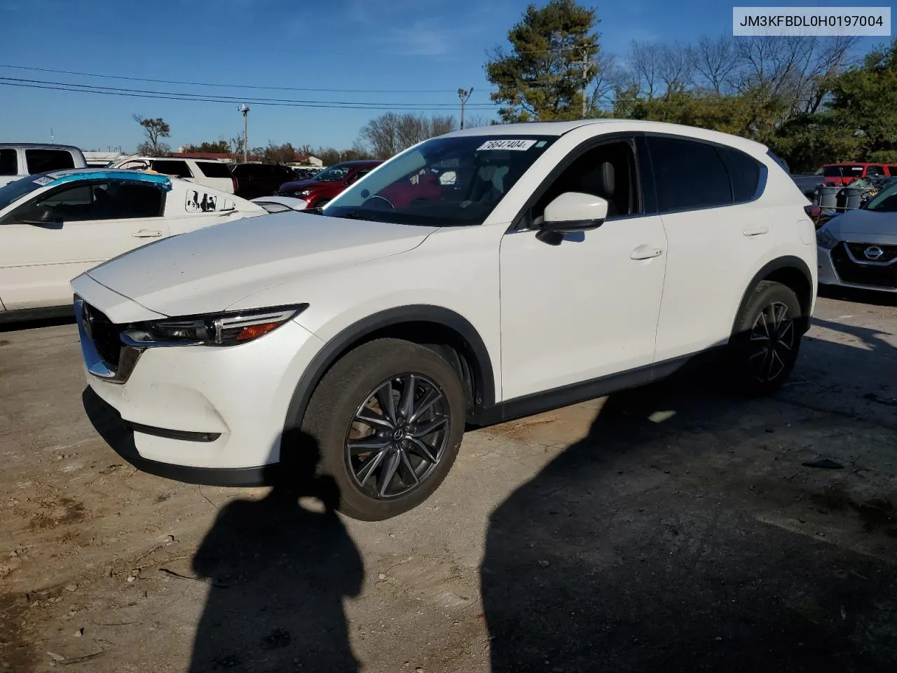 2017 Mazda Cx-5 Grand Touring VIN: JM3KFBDL0H0197004 Lot: 78647404