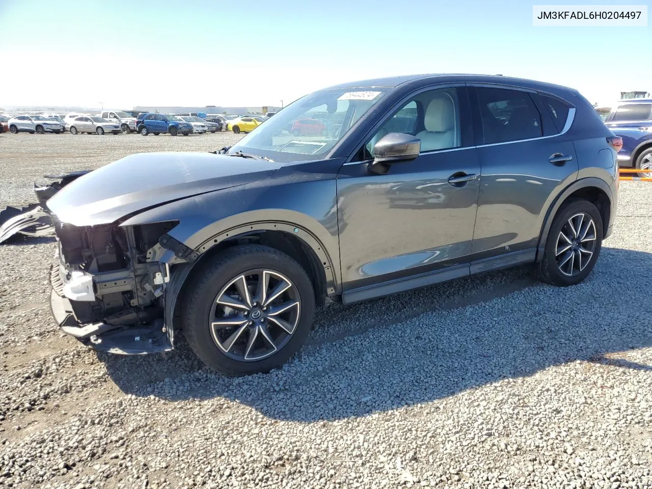 2017 Mazda Cx-5 Grand Touring VIN: JM3KFADL6H0204497 Lot: 78944824